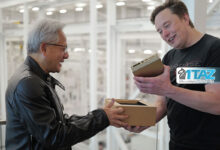 ایلان ماسک و جنسن هوانگ در کنفرانس سرمایه گذاری آمریکا و عربستان