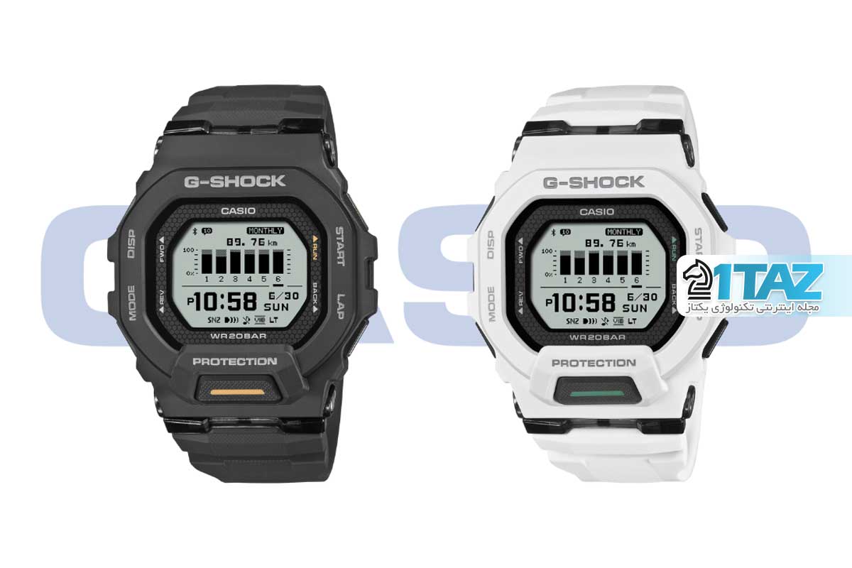 معرفی ساعت G-Shock GBD-200 کاسیو؛ ترکیب مقاومت افسانه‌ای با فناوری هوشمند